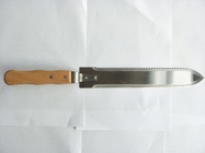40cm duurzaam roestvrij staal Honey Uncapping Knife With Curved en Rechte Kant