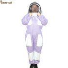 Purpere het Kostuumimker Uniform van Suit Ventilated Beekeeping van de 3 Laagimker