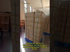 Multi-bloem Rauwe Bijenpollen Granules Karton Voedingssupplement