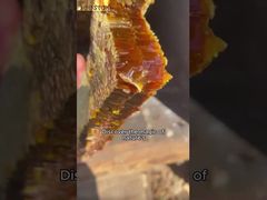Watch: 100% Pure Natural Honey gives off an inviting luster in the sunlight