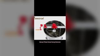 Honingextractor met 8 frames, elektrisch en handmatig bijenteeltgereedschap