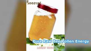 Pure rauwe bijenpollenkorrels, natuurlijke energiebooster