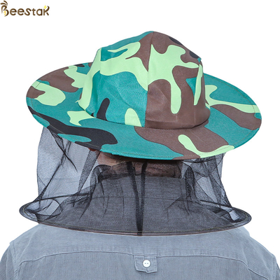 kopen Van de de Laagcamouflage van de imkerij Beschermend Hoed enig-Binnen van de de Bijenhoed de Polyestermateriaal online vervaardiging