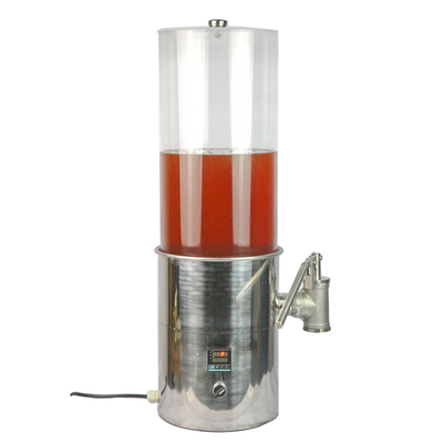kopen Het transparante Verwarmde Roestvrije staal Honey Tank With Heater van Honey Settler 29L online vervaardiging