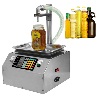 kopen Automatische weegmachine voor vloeibare vulmachine Engelse toonbord voor viskeuze pasta zonder deeltjes binnenin online vervaardiging