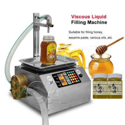kopen Voedselgraad Automatisch Honey Filling Machine Stainless Steel voor Kleverige Vloeistof online vervaardiging