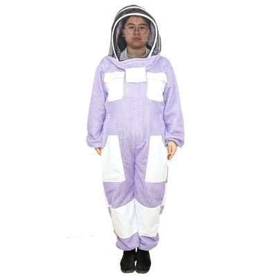 kopen Beestar Purple Geventileerde Bijenbouw Beschermingskleding Bijenbouwkleding voor bijenboerderijen online vervaardiging