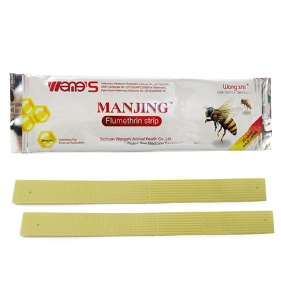kopen Wangshi Flumethrin Strips voor Varroamijtbehandeling 20 Strips/Zak online vervaardiging