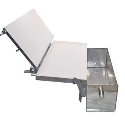 kopen Water Circulation Cooled Bijenwas Raatwas Machine met Aluminium Legering Roller Embosser voor Bijenhouderij Apparatuur (420*210 mm) online vervaardiging
