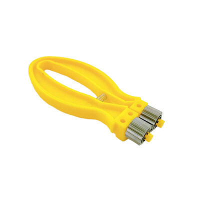 kopen Plastic handle draad kremer met 13cm lengte en geel zink bekleed voor bijenkorf frames Bijenbouw gereedschap online vervaardiging