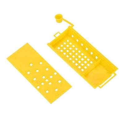 kopen Plastic Yellow Queen Bee Cage 8,2*3,7cm voor Bee Queen Rearing System Bijenhouder online vervaardiging