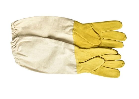 kopen De economische Zachte en Comfortabele Handschoenen van de Schapehuid Beschermende Imkerij tegen Bijen online vervaardiging