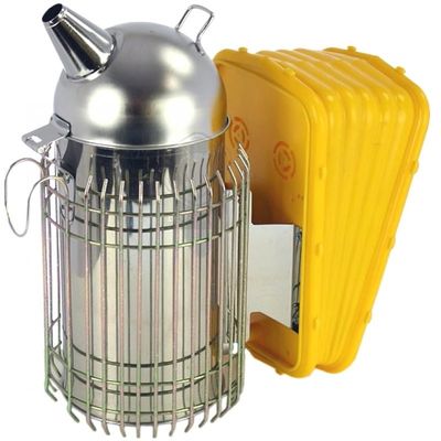 kopen Grootte M Bee Hive Smoker van de roestvrij staal de Europese Stijl online vervaardiging