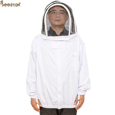 kopen S-2XL Zippered Hood Bijenhouders Beschermingskleding Economisch type Bijenjas online vervaardiging