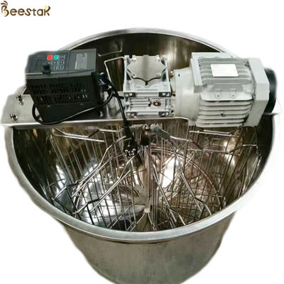 kopen 6 Frame Radial Honey Extraction Machine Bijenhouderij Elektrische Horizontale Motor Roestvrij staal Honing Extractor online vervaardiging