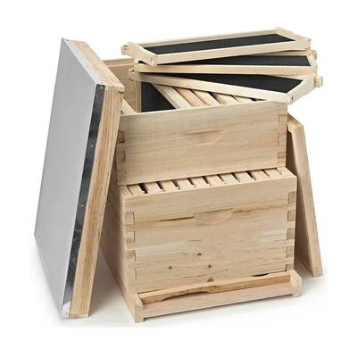 kopen Houten de Imkerijmateriaal van Langstroth Niet gemonteerd Honey Bee Hive Box Kit online vervaardiging