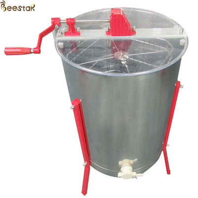 kopen Het metaal bevindt zich SS Honey Extractor Manual Honey Processing Machine 4 Kaders online vervaardiging
