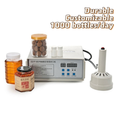 Mini Manual Electromagnetic Induction Sealing-de Machine voor Plastic Koppen kan