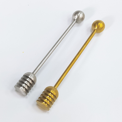 Hulpmiddelen van roestvrij staal de Zilveren en Gouden Honey Splash Bar Beekeeping Honey voor Honing