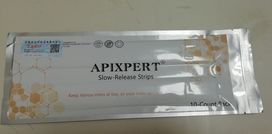Bijenmijten Doder Flumethrine Strip Honing Bijengeneeskunde Stroner Effectiviteit