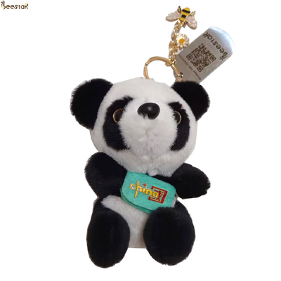 Leuke kleine panda sleutelhanger Sichuan reusachtige panda pop met ketting hanger