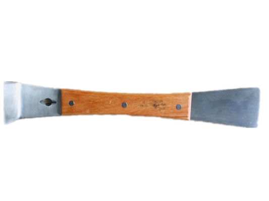 De in het groot van het de Bijenkorfmateriaal van de Roestvrij staalbij van de het Handvatbij Houten Schraper van het de Bijenkorfhulpmiddel