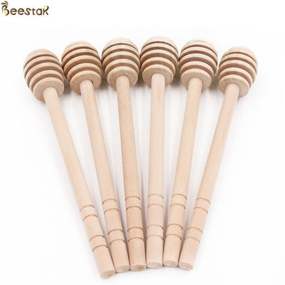 Houten honingstok honingsplash bar met lang handvat houten honing dipper stick