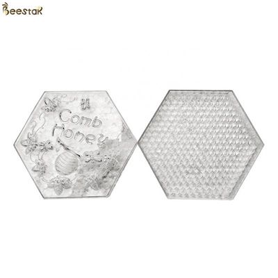 Hexagon Gevormde Plastic Honey Bee Box Only Frame-Stichting Honey Comb Frames