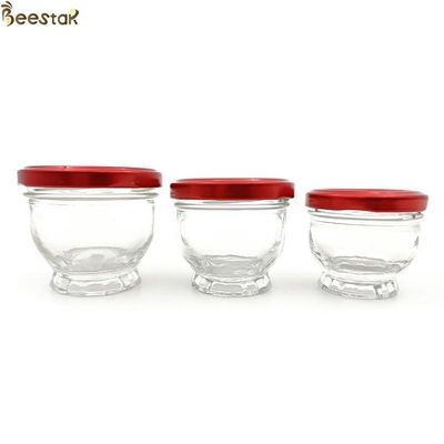 50ml 75ml 100ml Mini Glass Honey Jars Glass Honey Bottle